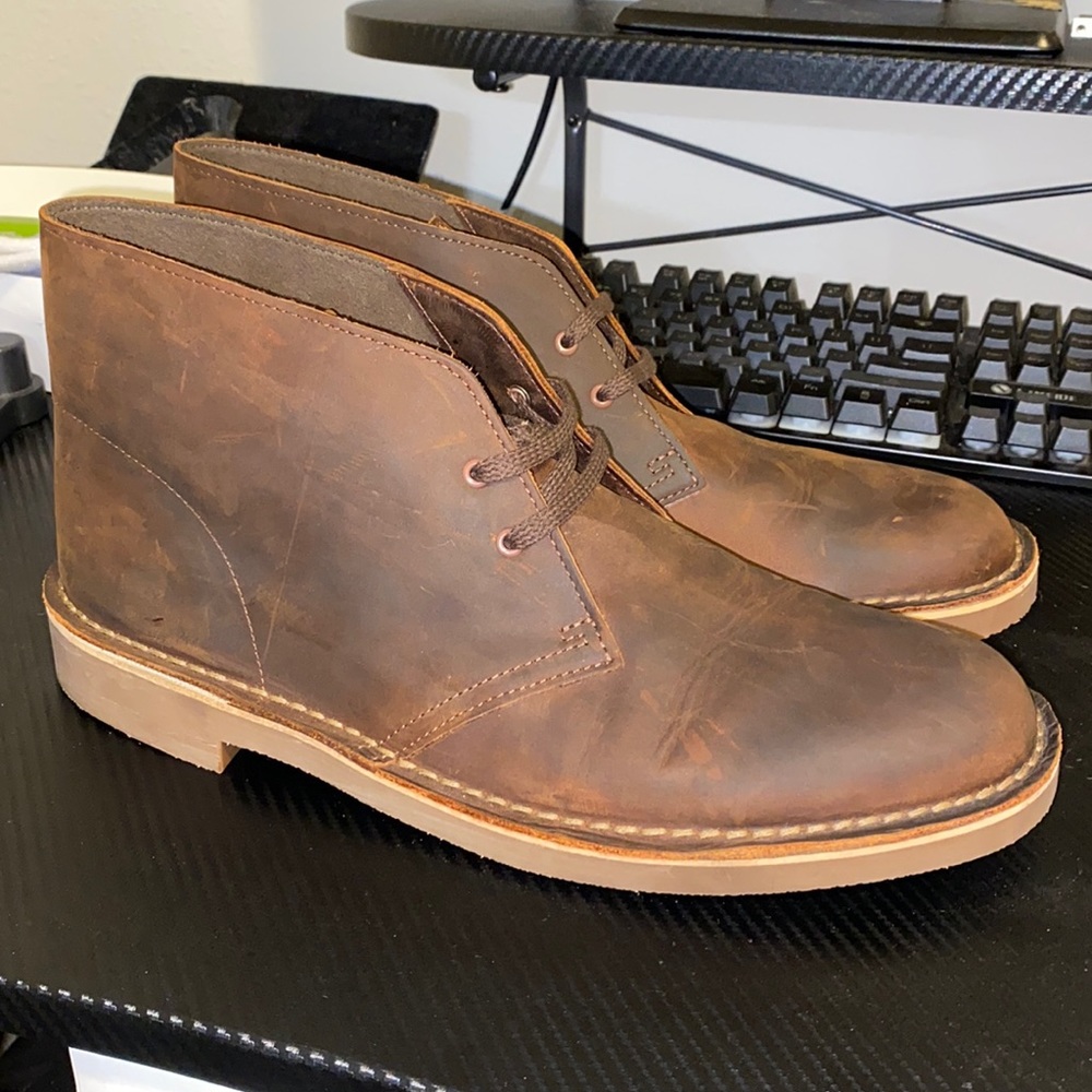 Clarks Bushacre Chukka Boots Size 12